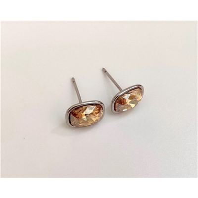 Серьги с кристаллами Swarovski