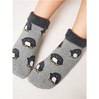 Теплые CONTE-KIDS SOF-TIKI Махровые носки с отворотом и антискользящей стопой