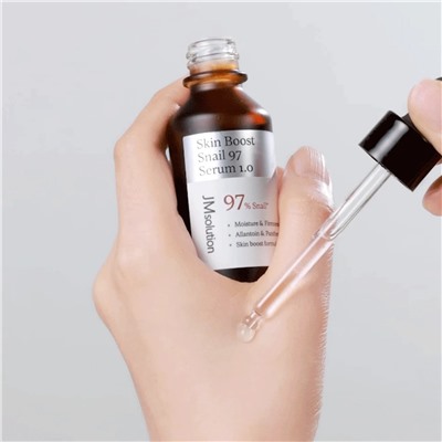 JMsolution Сыворотка для лица с муцином улитки / Skin Boost Snail 97 Serum, 30 мл 28522