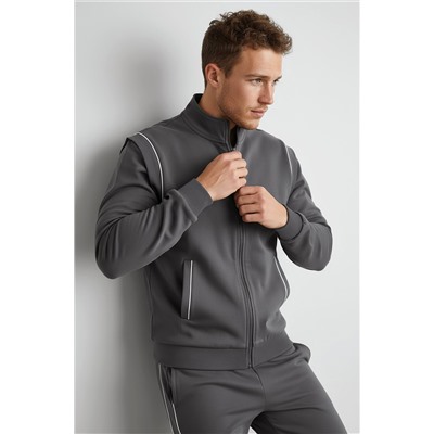 Мужской спортивный костюм из футера двухнитки Happyfox