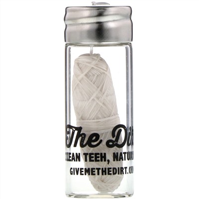 The Dirt, Silk Floss, Mint Essential Oil, 1 unit 33 yrds