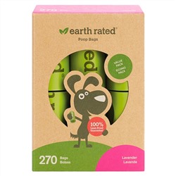 Earth Rated, Dog Waste Bags, Lavender, 270 Bags