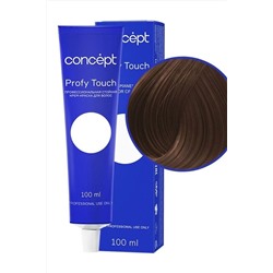 Concept Profy Touch 5.73 Профессиональный крем-краситель для волос, темно-русый коричнево-золотистый, 100 мл KRISTALLER, 1128199