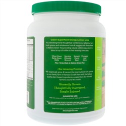 Amazing Grass, Green Superfood для повышения уровня энергии, лимон и лайм, 700 г (1,5 фунта)