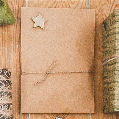 Бумага крафт, для обёртки и упаковки, 0.84×50 м, 75 г/м²