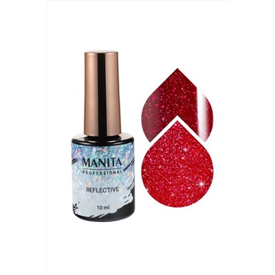 Manita Professional Гель-лак для ногтей светоотражающий / Reflective №14, 10 мл KRISTALLER, 1109846
