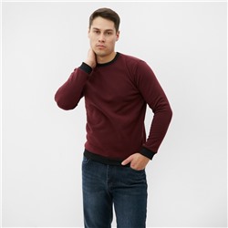 Свитшот мужской НАЧЁС, цвет бордо, размер 56