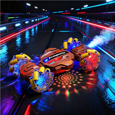 Машина "PROSPECTOR с дымом" р/у, 27 MHz, в коробке