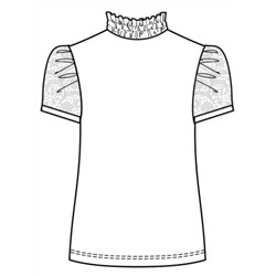 GFTS7190 (Джемпер для девочки, Pelican )