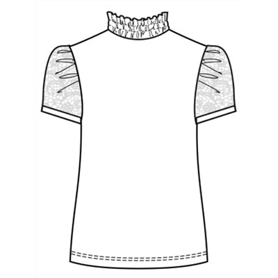 GFTS7190 (Джемпер для девочки, Pelican )