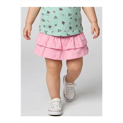 Юбка-шорты детские трикотажные для девочек PLAYTODAY, 1240080