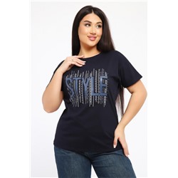 футболка 105/1 (Темно-синий)