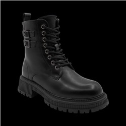 Ботинки на меху А8 черные