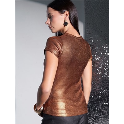 VILATTE Футболка D49.121