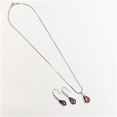 Комплект с кристаллами Swarovski