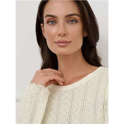 Omsa Пижама OmD 0244D POINTELLE Пижама жен. (Лонгслив+Брюки широкие с гульфиком), СО