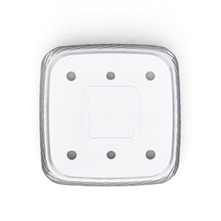 Горшок для цветов с поддоном СибПолимер «Классика», 15 л, пластиковый, белый