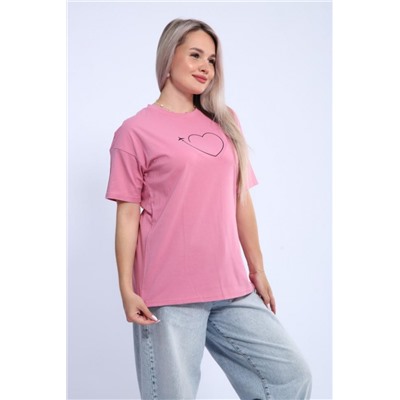 Футболка женская ФЖ0062А (Лиловый)