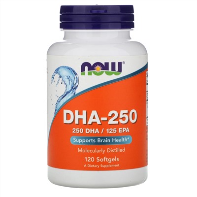 Now Foods, ДГК-250, 120 капсул