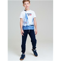 Комплект трикотажный для мальчиков: фуфайка (футболка), брюки