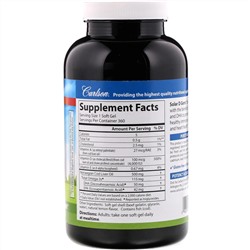 Carlson Labs, Solar D Gems, натуральный лимонный вкус, 4000 МЕ, 360 мягких таблеток