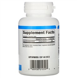Natural Factors, витамин D3, клубничный вкус, 10 мкг (400 МЕ), 100 жевательных таблеток