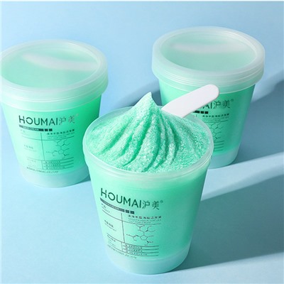 Соляной шампунь-скраб для волос из морской соли Houmai, 250 гр.