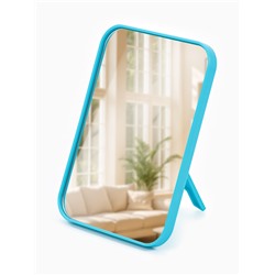 Зеркало настольное, прямоугольное, 11.5×15.5×1.2 см, МИКС