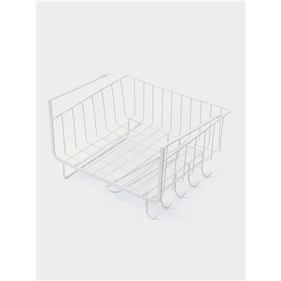 Корзина подвесная Доляна, 29×25×19.5 см, белая