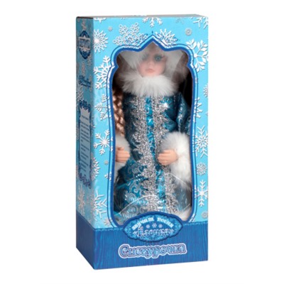 Фигурка Снегурочка 30 см / 15B23-12 /уп 36/ музыкальная