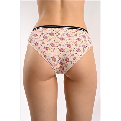 Женские трусы слипы из хлопка INDEFINI, 1235505