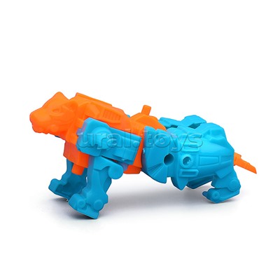 Робот трансформирующийся в динозавра, в коробке