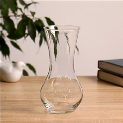 Ваза «Весна», 670 мл, 17×8 см, стекло, прозрачная