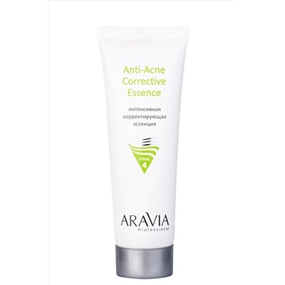 Aravia Интенсивная корректирующая эссенция для жирной и проблемной кожи / Anti-Acne Corrective Essence, 50 мл KRISTALLER, 1109006
