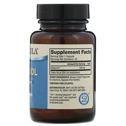 Dr. Mercola, убихинол, 100 мг, 30 капсул