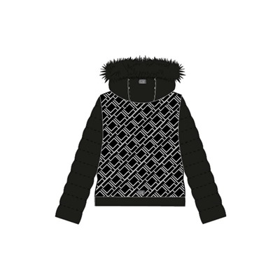 Куртка текстильная с полиуретановым покрытием для девочек