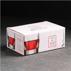 Набор стеклянных стопок для водки Dance, 55 мл, 6 шт.