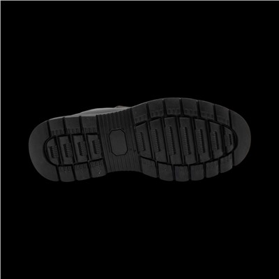 Ботинки на меху 6838 черные