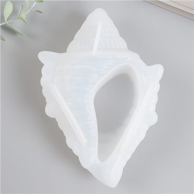 Молд силиконовый «Подсвечник ракушка» 18×12 см