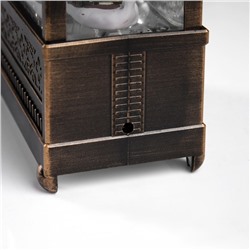 Фигура светодиодная «Новогодняя елка», 36×12.8×6.5 см, музыка, батарейки ААх3 (не в комплекте), USB, свечение тёплое белое