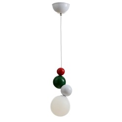 Светильник «Луиджи» LED 7 Вт 3000-6000К белый-зеленый-красный 12×29-129 см