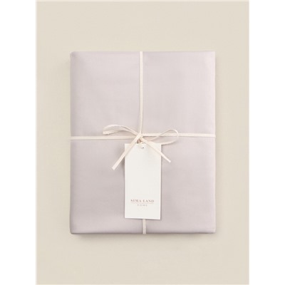 Простыня на резинке 1.5-спальная SL Home Steel, 140×200+30 см, сатин