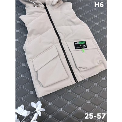 Жилет H6 серый