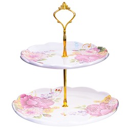 28902 Конфетница 2х ярусная LR (х16)