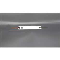 Скоросшиватель А4 пластиковый  серый 0,18мм 4018 inФОРМАТ