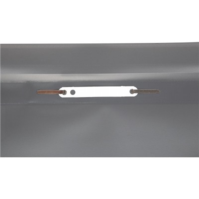 Скоросшиватель А4 пластиковый  серый 0,18мм 4018 inФОРМАТ