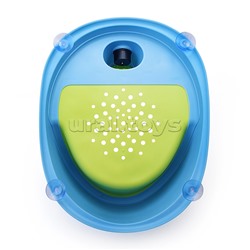 Детский стульчик - сиденье с термометром (зеленый)