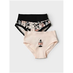 Трусы трикотажные для девочек, 2 шт в комплекте