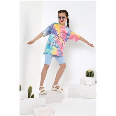 Костюм для девочки Мел (Голубой)