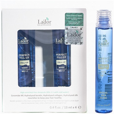 LADOR Филлер для восстановления структуры волос 4 шт х 13 мл